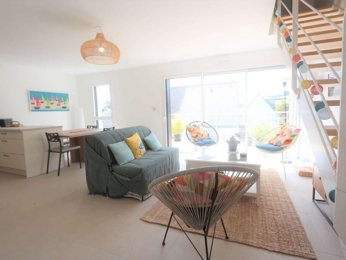 Duplex Lumineux A Benodet: Plage Et Thalasso A Pied, Terrasse, Parking Et Abri Velo Inclus - Fr-1-481-117 ภายนอก รูปภาพ