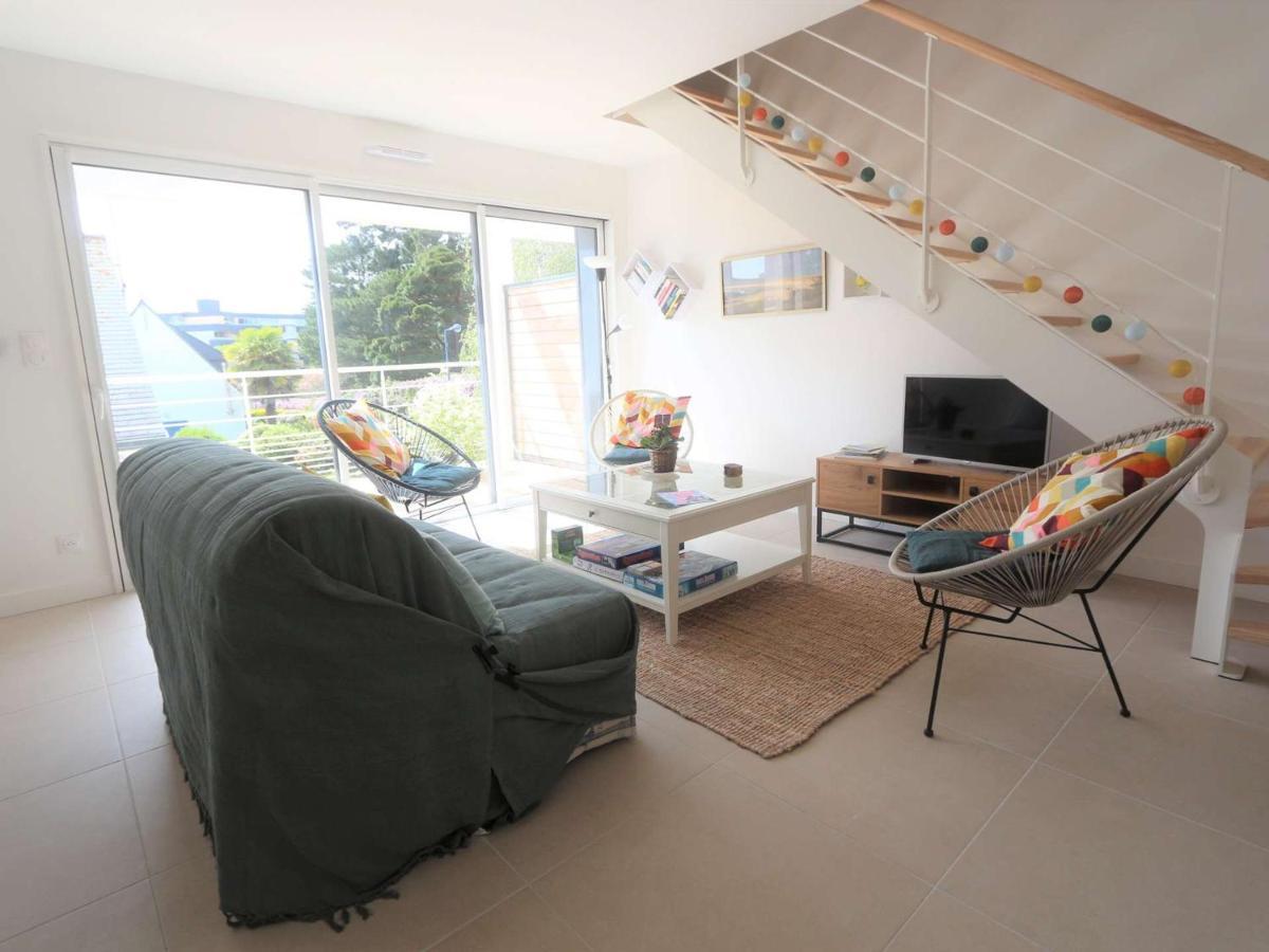 Duplex Lumineux A Benodet: Plage Et Thalasso A Pied, Terrasse, Parking Et Abri Velo Inclus - Fr-1-481-117 ภายนอก รูปภาพ