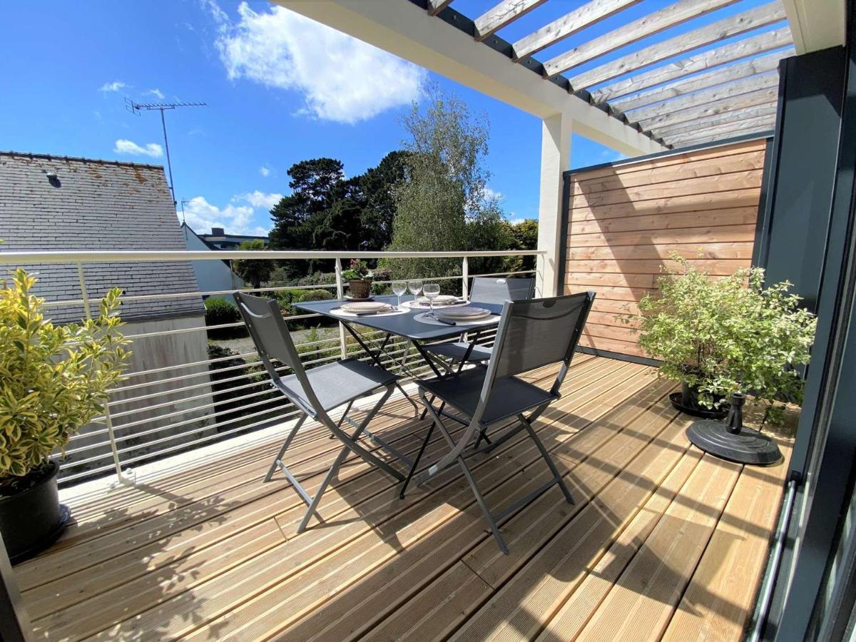 Duplex Lumineux A Benodet: Plage Et Thalasso A Pied, Terrasse, Parking Et Abri Velo Inclus - Fr-1-481-117 ภายนอก รูปภาพ